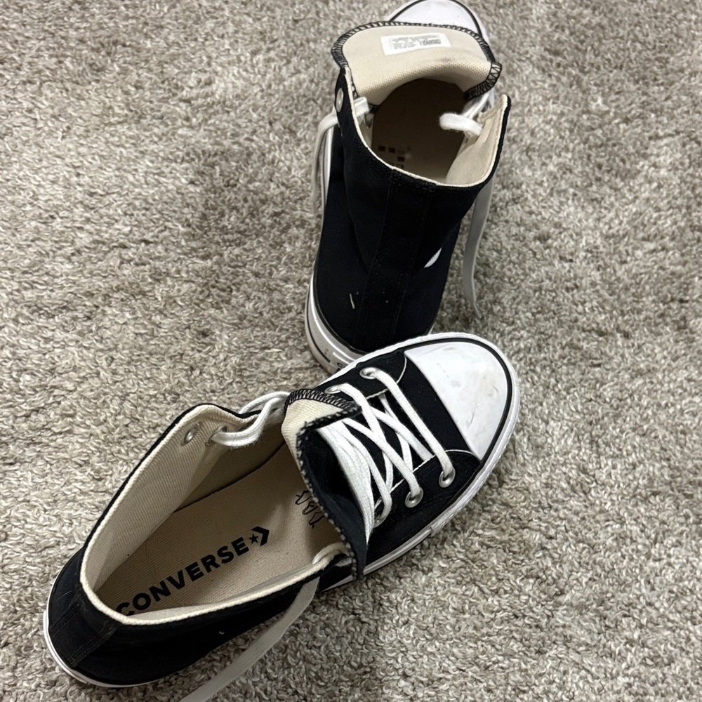 Converse Classic Black and White High-Tops